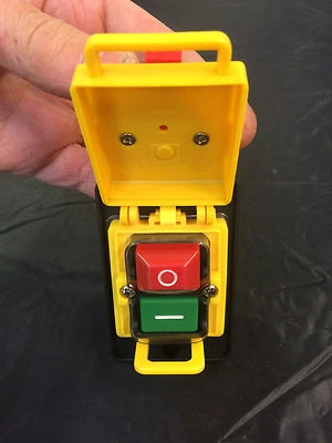 KEDU KJD18 Start/Stop Safety SWITCH 7 TERMINALS FOR 3 PHASE MACHINES