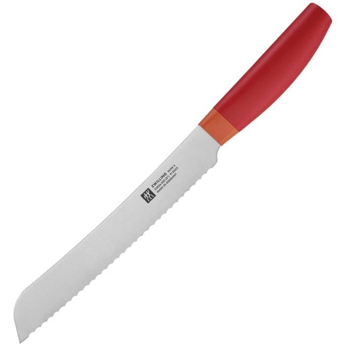 Henckels Zwilling Bread Orange Bread Knife 8" Ice-Hardened Steel Blade