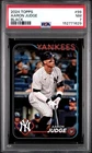 Aaron Judge 2024 Topps #99 BLACK PSA 7 Near Mint #/73 Yabnkees