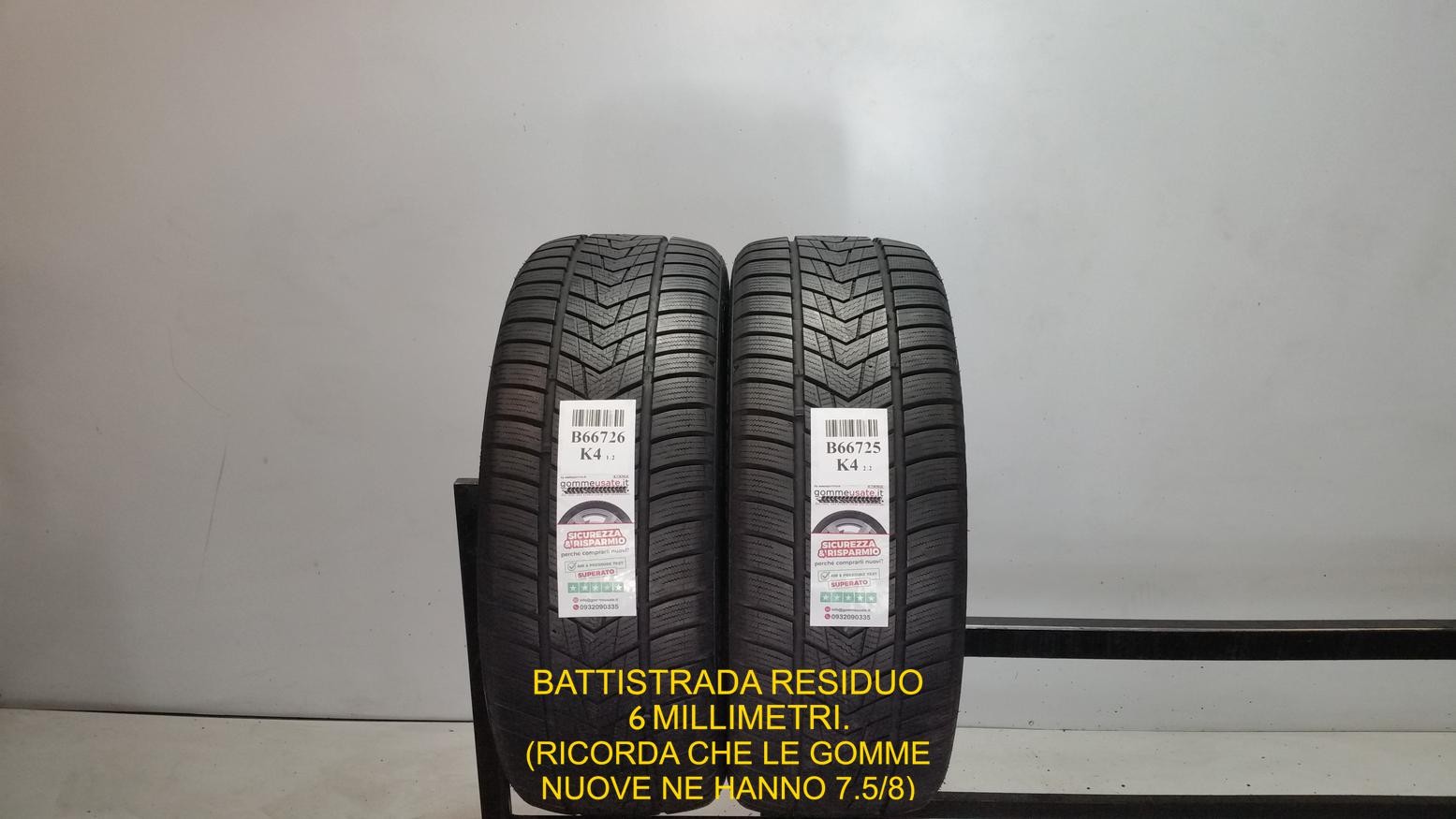 GOMME USATE TERMICHE 225/45R18 95V TRACMAX X PRIVILO S330 PNEUMATICI B66726