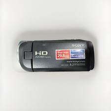 Sony HDR-CX240 Camcorder - Black MISSING BATTERY COVER