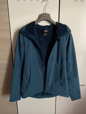 Neuwertige Kuschelige Übergangs Jacke Von North Face Gr S Petrolfarben - Bild 1 von 4