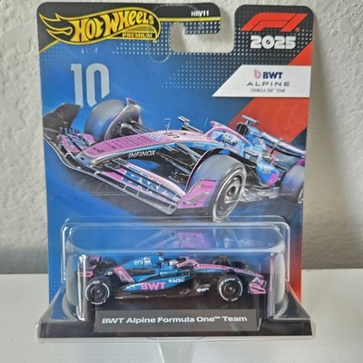 Hot Wheels Premium 2025 Formula 1 BWT Alpine F1 Team #10 set of 2
