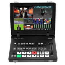 MOVMAGIC MF10S 10.1" 4K 5-CH SDI/HDMI Video Switcher Mixer Live Stream Station