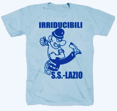 Semper Avanti Lazio Curva Nord Rom IRR87 Fußball T-Shirt Grösse S-3XL skyblue