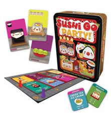 Gamewright   Sushi Go Party Game   Card Game   Ages 8+   2-8 Players   20 Minute
