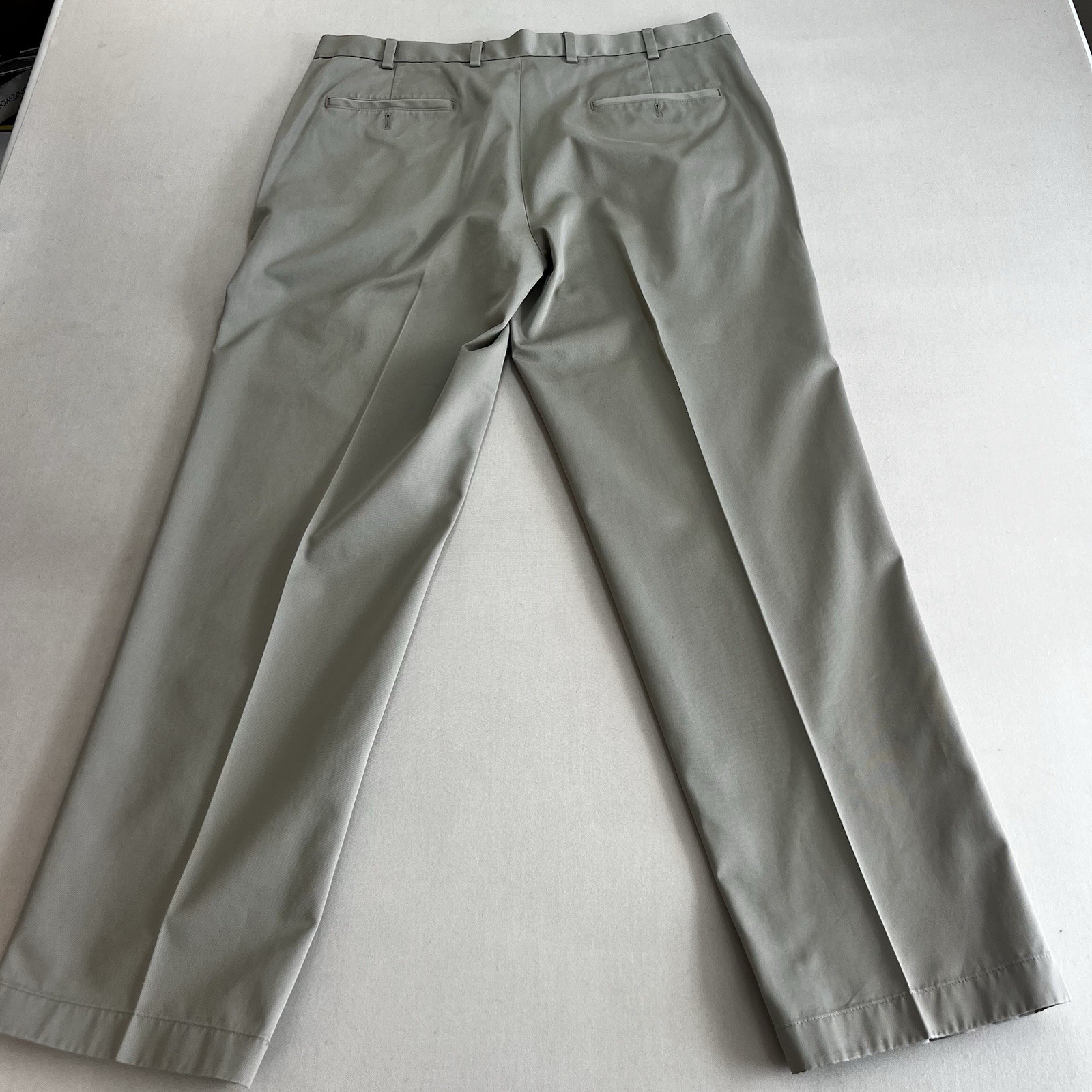 Brooks Brothers Advantage Chino Clark Pants Mens 38 x 32 Cotton Khaki W38 L32 thumbnail 4
