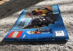 Lego City 4204 The Mine - Drill Car + Minifiguire + Drill + Instructions ONLY 