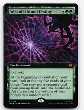 Web of Life and Destiny (Extended Art) Mythic - SPM 268 EN NM Foil Magic