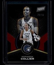 2025 Panini WNBA Player of the Day Napheese Collier #75 Red /99