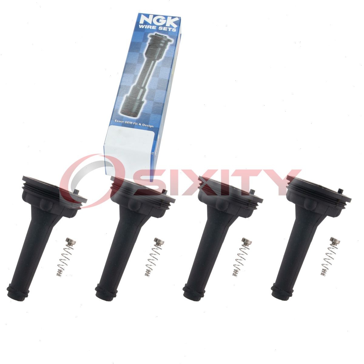4 pc NGK 58962 CPB-EU015 Ignition Coil Boots for SPP102E SPP102 SPB164 vb