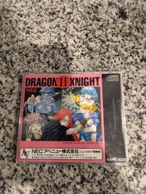 1992 Japan PC ENGINE Disc Game DRAGON KNIGHT II Super CD ROM jrpg TURBOGRAFX rpg