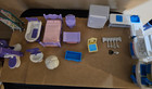Vintage Kameny Dollhouse Furniture Kitchen/bedroom/bathroom — photo 1