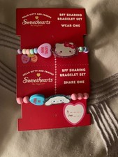 Hello Kitty and Friends Sweetheart Sharing Bracelet set