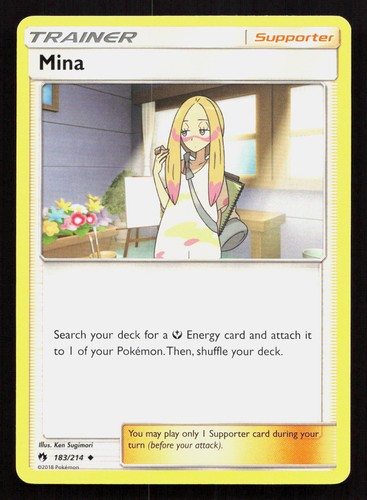 MINA 183/214 Pokemon LOST THUNDER