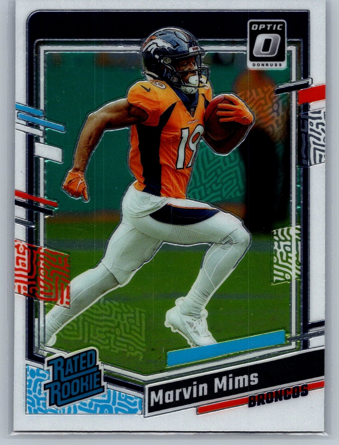 Marvin Mims - 2023 Donruss Optic Football #231 / Rookie