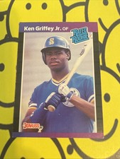 1989 Donruss Ken Griffey Jr Rated Rookie #33 Seattle Mariners RC