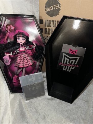 Monster High Haunt Couture Draculaura Doll HGK10 Mattel 2021 w/ Shipper New