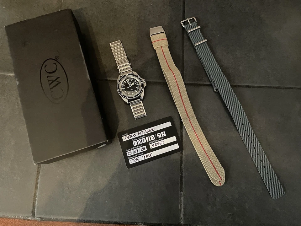 Orologio Uomo Automatico CWC DIVER RN300-MT AS120 - Immagine 4 di 4