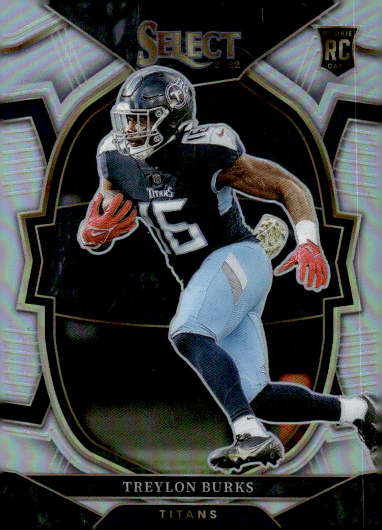 2022 Panini Select #39 Treylon Burks Silver Prizm