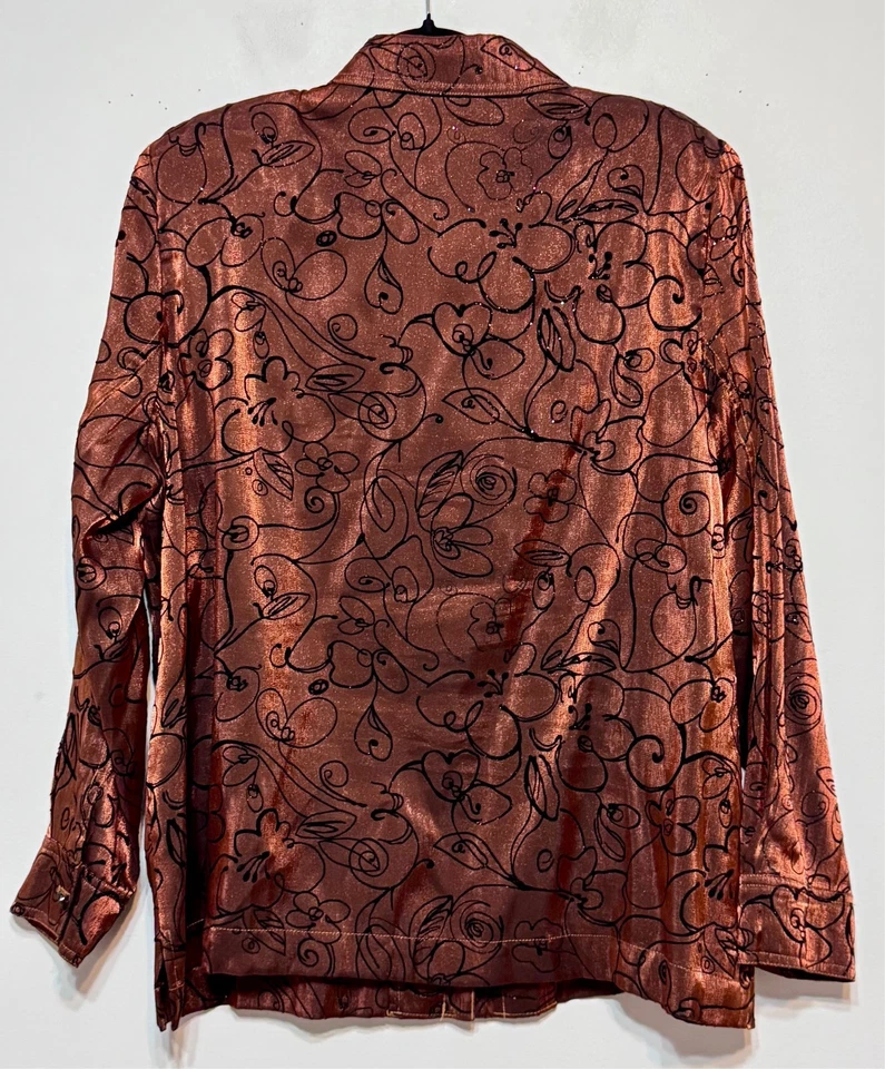 复古 Whimsigoth 纽扣尺寸 1X 天鹅绒口音复古 Glam Celestial Y2K — 第 4/4 张图片