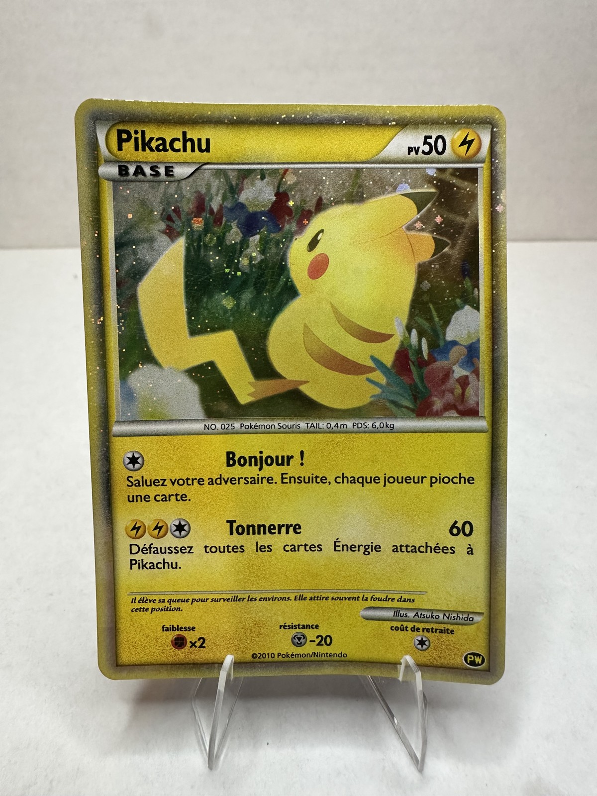Pikachu 2010 Pikachu World Collection #PW 7 Promo (French) Price
