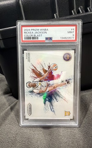 Rickea Jackson #4 2024 Panini Prizm WNBA Color Blast card