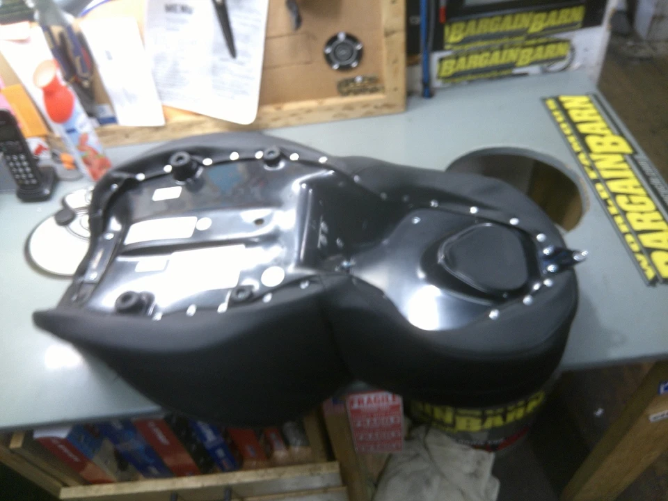 Mustang - 79556 - Super Touring asiento vintage de una pieza sin respaldo del conductor Foto 3 de 4