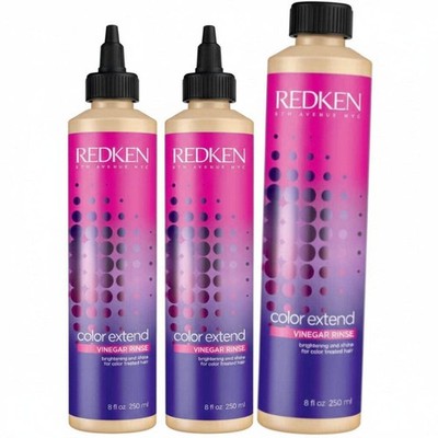 Redken Color Extend Vinegar Rinse - 8.0 oz (3 Pack)