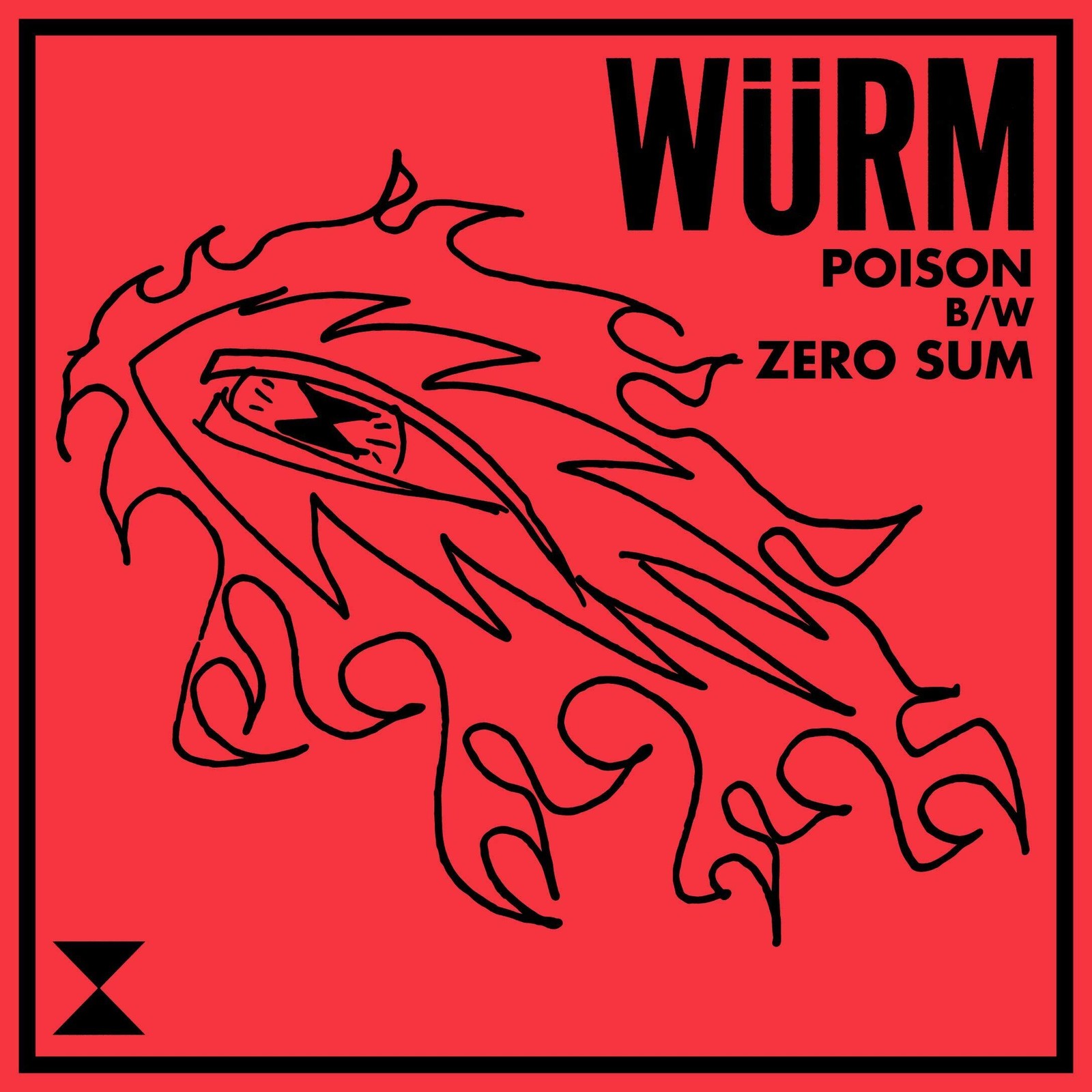 Wurm Poison / Zero Sum (винил) (ИМПОРТ ИЗ Великобритании)