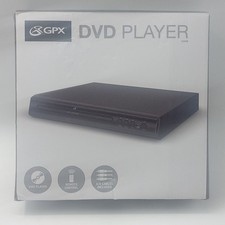 DVD Player New Open Box GPX D200B Progressive Scan DVD Player With Remote