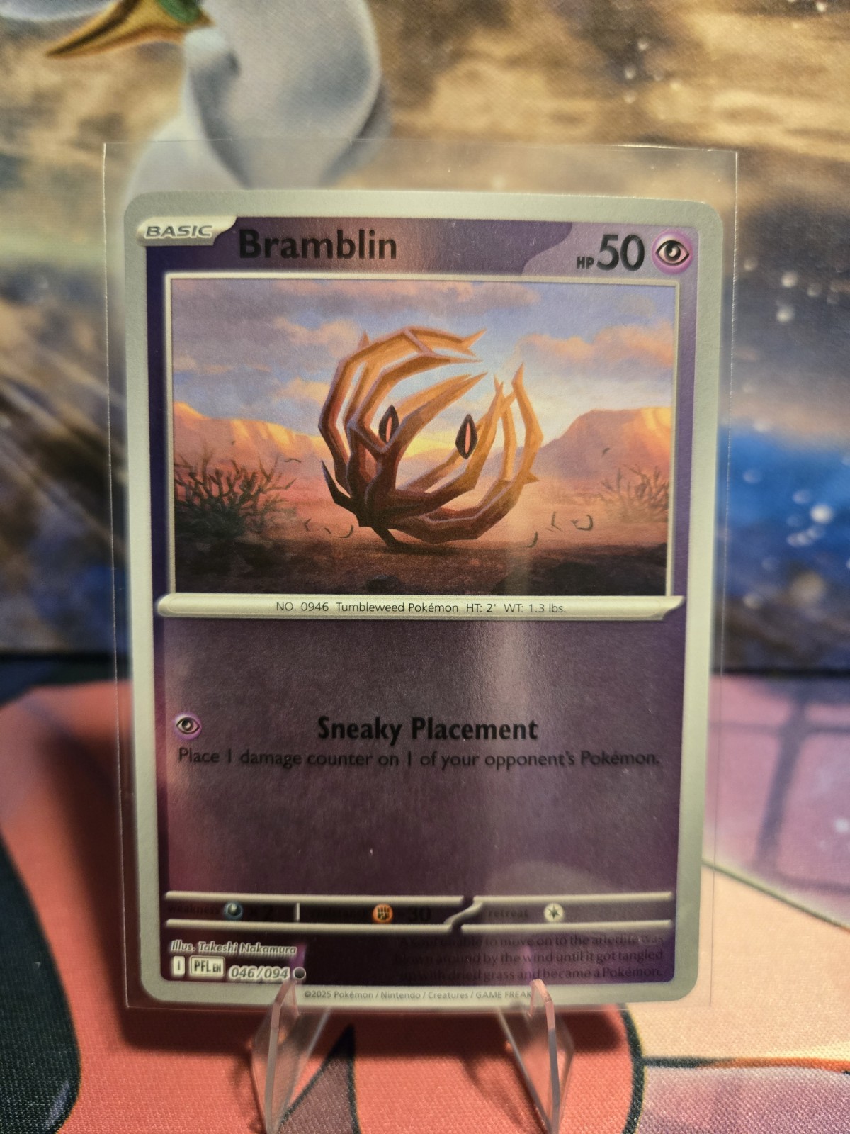 Bramblin 046/094 Me02: Phantasmal Flames Reverse Holo NM