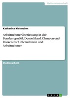 ArbeitnehmerüBerlassung In Der Bundesrepublik Deutschland. Chancen Und Risiken F