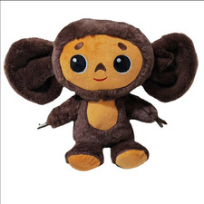 Cheburashka Anime Plush Toy Stuffed Animal Monkey Cartoon Doll Kids Gift 18cm
