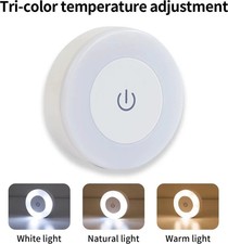 LED Touch Baby Night Light USB Rechargeable 3 Mode Mini Bedside Dimmable Light