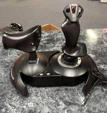 Thrustmaster T-Flight Hotas X V.2 Flight Simulator Controller For PC Or  PS 3