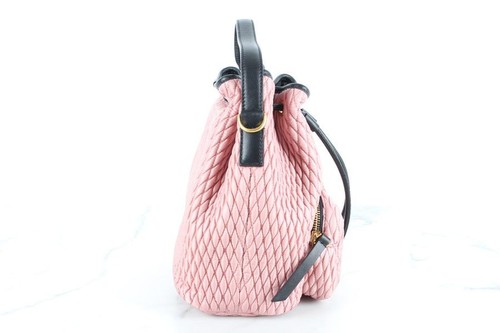 Moncler Kilya Logo Nylon Bucket Bag 110645590 - Picture 5 of 8