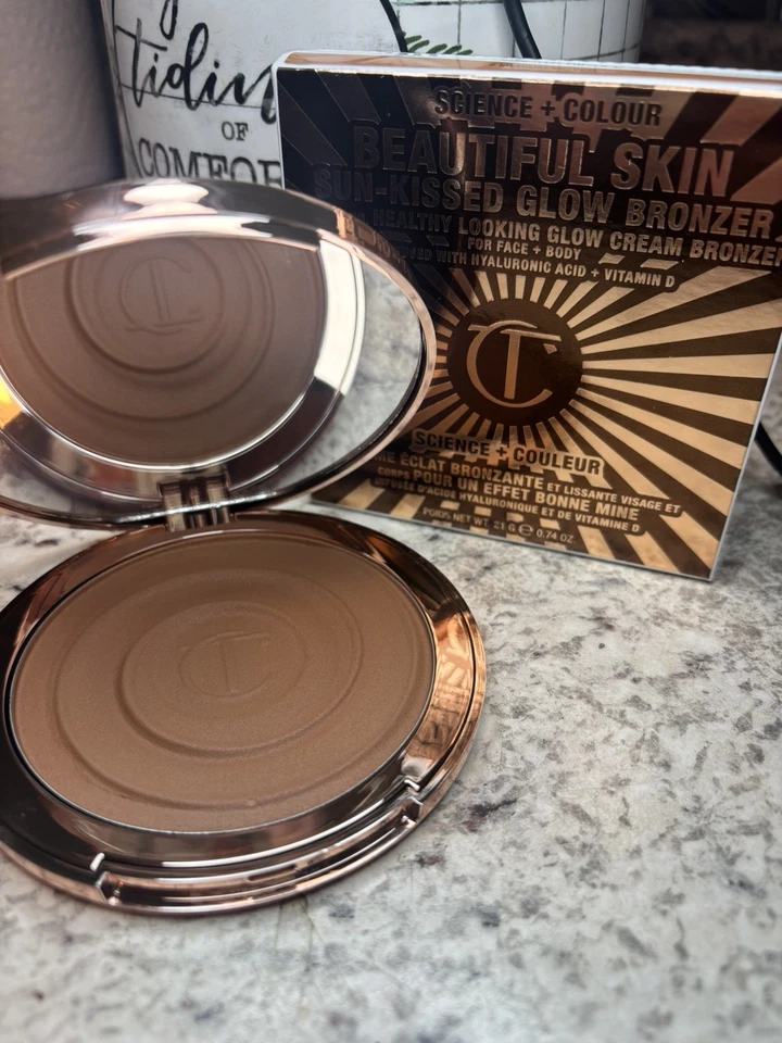 Beautiful Skin ☀️Sun-kissed ☀️ Glow Cream Bronzer in Shade 2 Medium‼️New 🎉 - Image 2 of 4