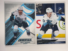 Matty Beniers Base Card Lot 2024-25 Upper Deck Base #391 Credentials #65