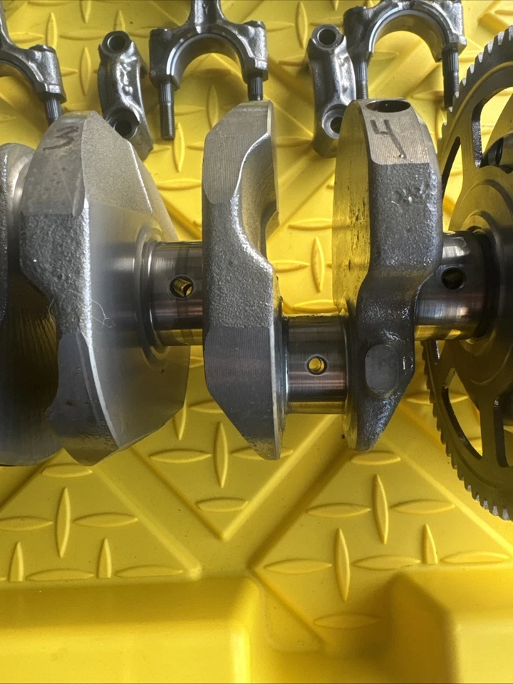 GOOD GUARANTEE 03-05 R6 or 06-09 R6S CRANKSHAFT CRANK SHAFT MOTOR WITH RODS - Image 4 of 4