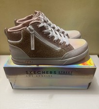 Sketchers Kids Size 5 Kids' Shoutouts High Top Sneaker Little/Big Kid