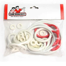 Gottlieb Pro Football Pinball Machine Replacement Repair Rubber Ring Kit White