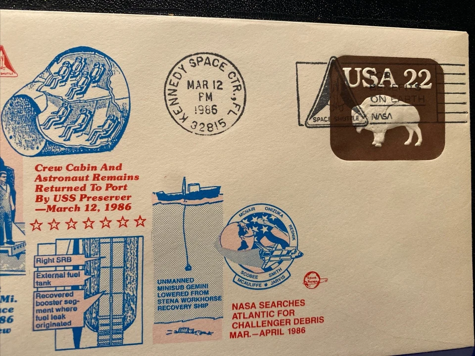 Shuttle STS-51L Challenger Disaster USS PRESERVER RETURNS CREW CABIN & REMAINS - Image 3 of 4