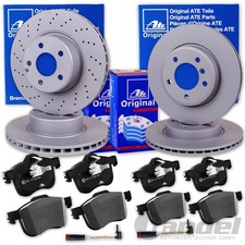 ATE BREMSSCHEIBEN + BEL&Auml;GE VORNE+HINTEN passend f&uuml;r MERCEDES GLC X253 C253 W253
