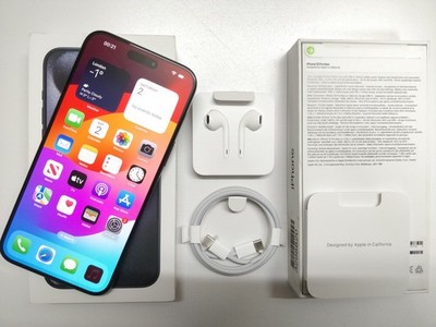 APPLE IPHONE 15 PRO MAX 256GB BLUE TITANIUM (ENTSPERRT) 100% AKKU