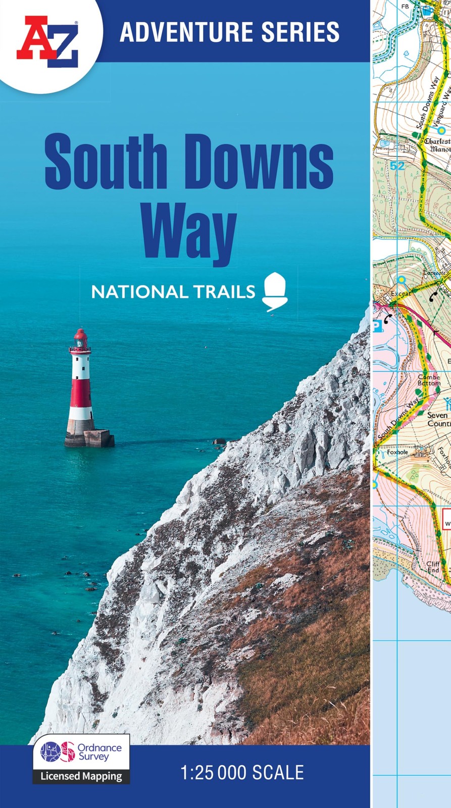South Downs Way: with Ordnance Survey mapping (A-Z Adventure Series) by A-Z Map - Image 4