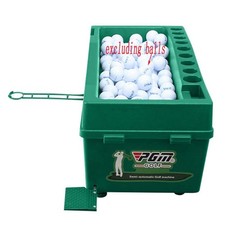 Portable Automatic Golf Ball Dispenser Machine Green