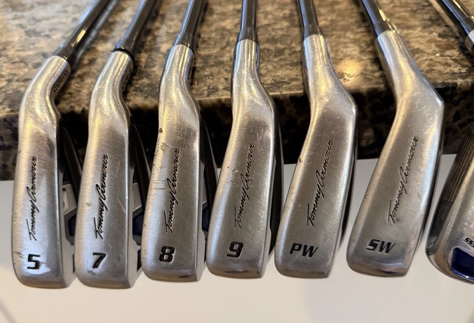 Tommy Armour Silverscot Set 5 7 8 9 PW SW Driver Madera HY Grafito Uniflex Derecha Foto 3 de 4