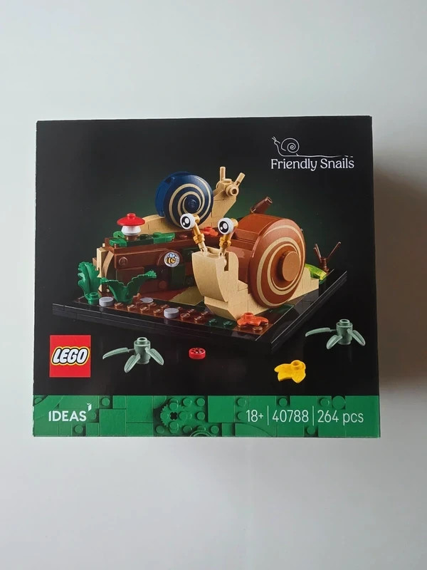 Lego 40788 Friendly Snails MISB - Analisi Tecnica e Design Ideas