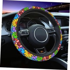 Steering Wheel Cover Car Accessories Cute For Women Girls Girly Hippie Flower